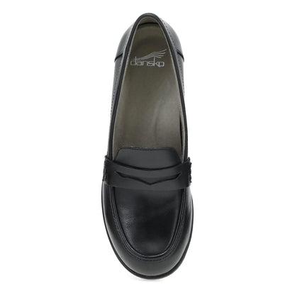 Danica Wide Black Waterproof Burnished