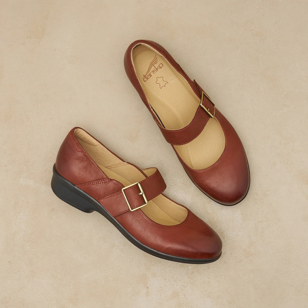 Collette Russet Burnished Nubuck