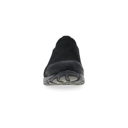 Pippy Black Waterproof Burnished Suede