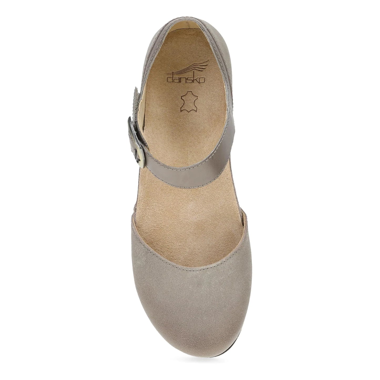 Mae Taupe Suede
