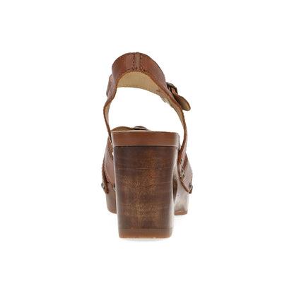 Alanna Tan Calf Wood
