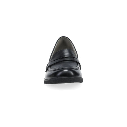 Danica Wide Black Waterproof Burnished