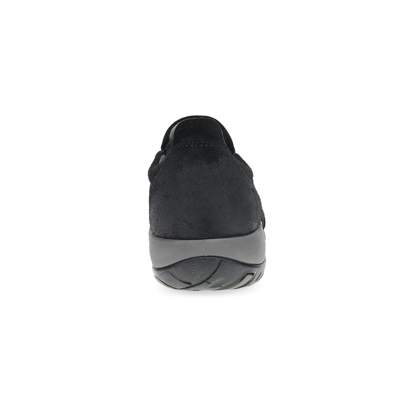 Pippy Black Waterproof Burnished Suede