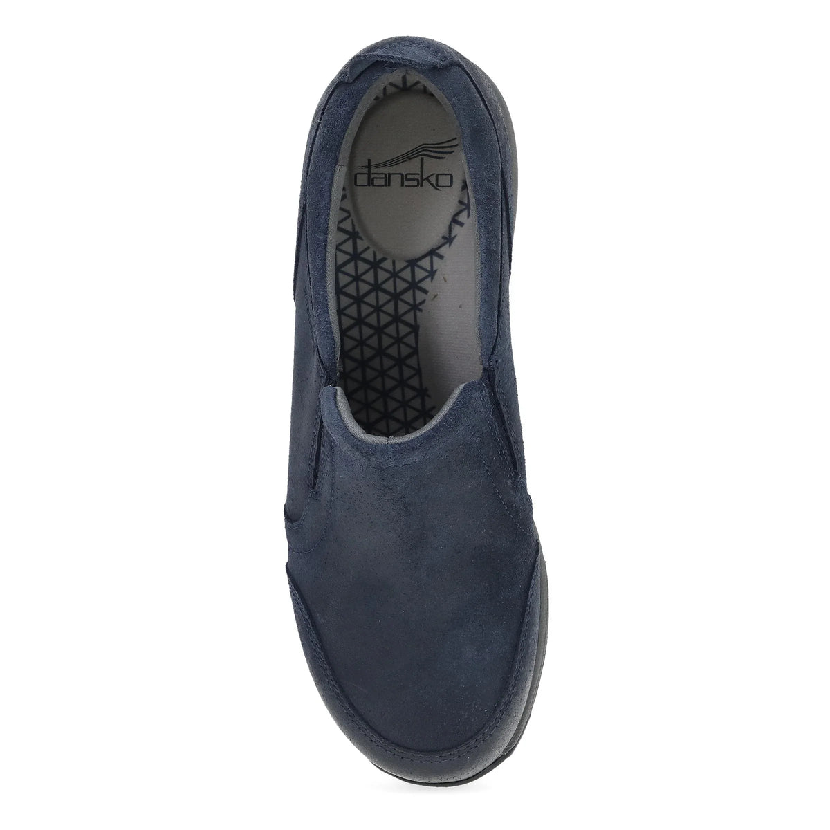 Pippy Navy Waterproof Suede