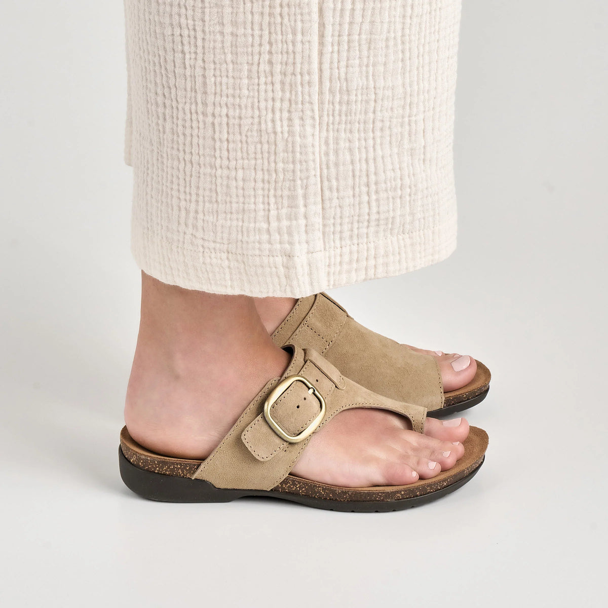 Rylee Sand Suede