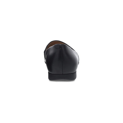 Larisa Wide Black Milled Nappa