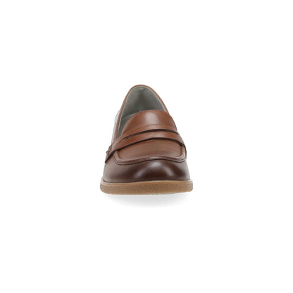 Danica Wide Tan Waterproof Burnished