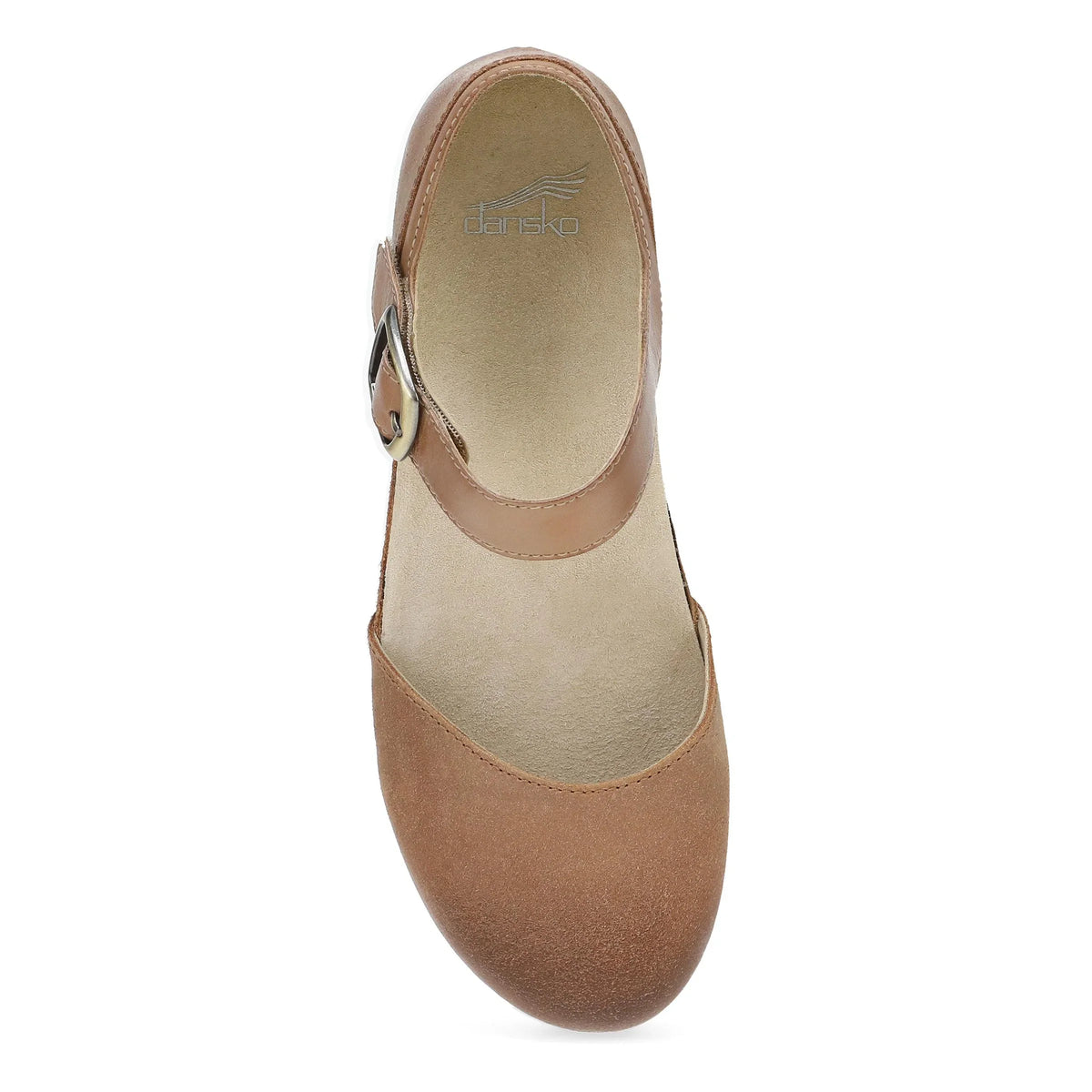 Mae Tan Burnished Suede